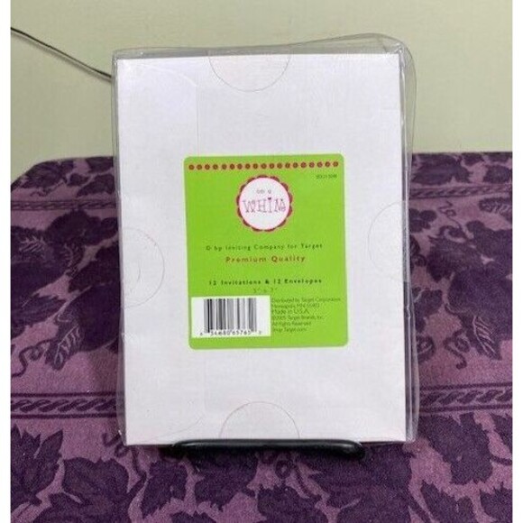 On a Whim by Inviting Company for Target Let's Party 12 Invitations & Envelopes - Picture 2 of 5